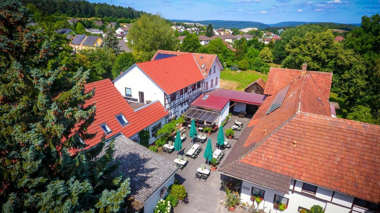 Hotel- Landgasthof Baumhof-Tenne マルクトハイデンフェルト エクステリア 写真