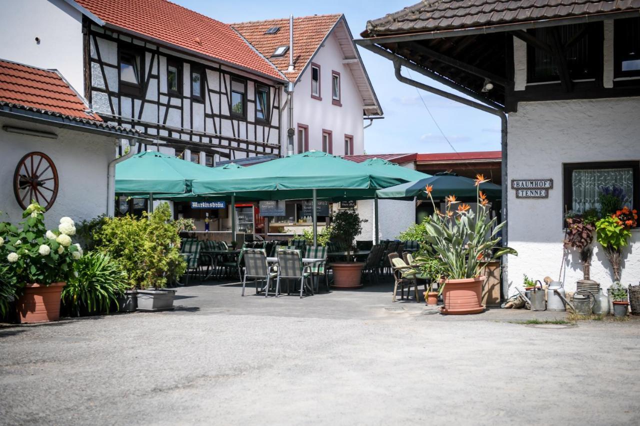 Hotel- Landgasthof Baumhof-Tenne マルクトハイデンフェルト エクステリア 写真