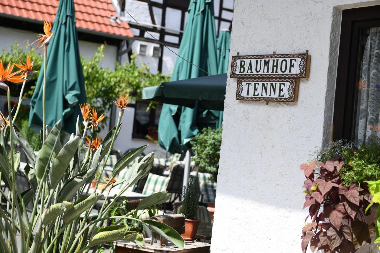 Hotel- Landgasthof Baumhof-Tenne マルクトハイデンフェルト エクステリア 写真
